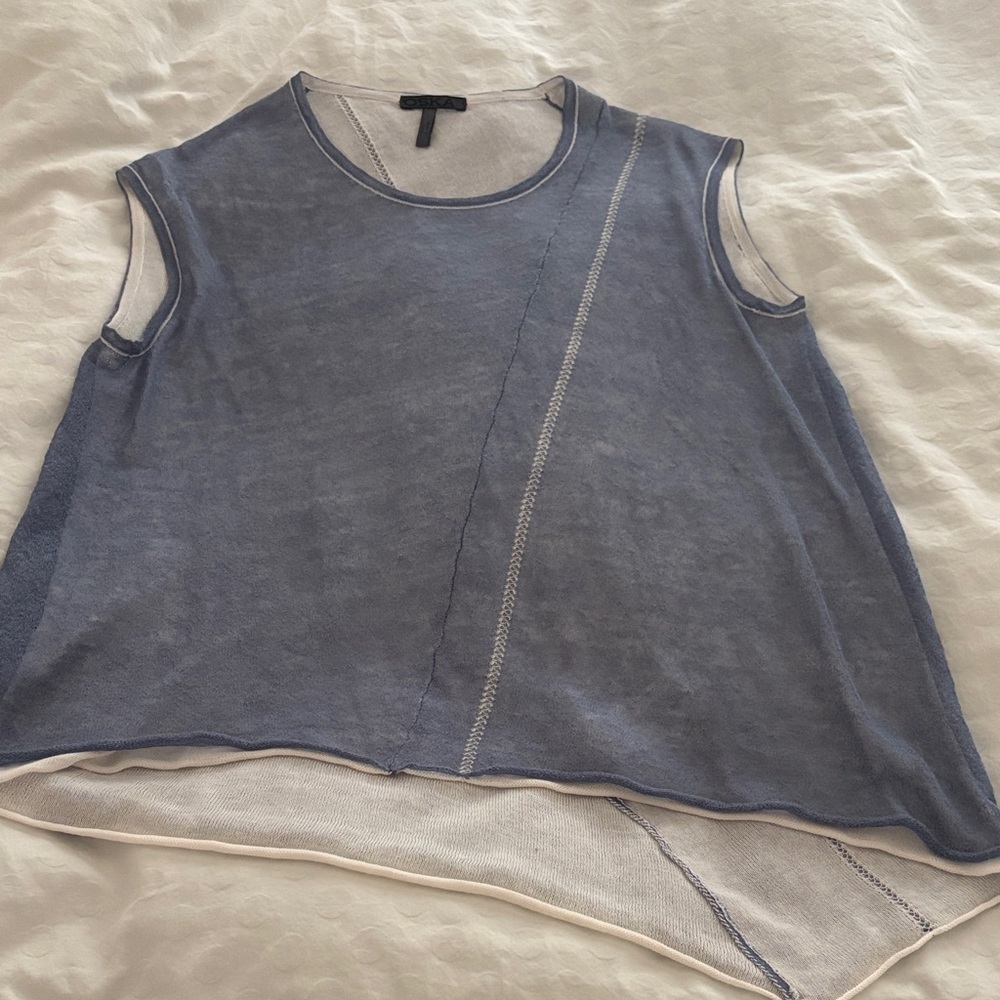 OSKA Women's Tank Top Cotton/Linen